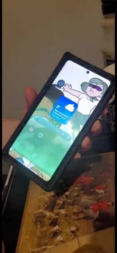 Flicking Green Bars Across Screen