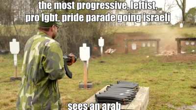 lgbt good, arab bad