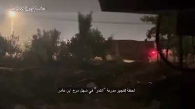 The Jenin Brigade released footage showing the destruction of a "Namer" APC during the Walls of Death battle on May 21st. This type of vehicle can hold up to 8 soldiers. 