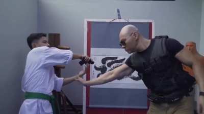 Gun disarming technique