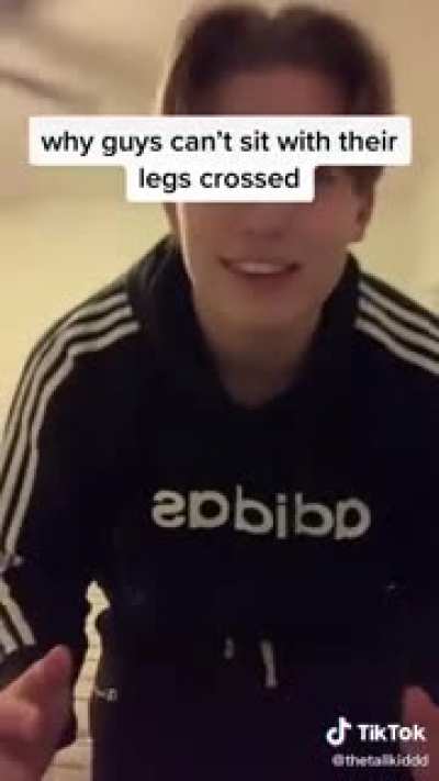 Crossed legs