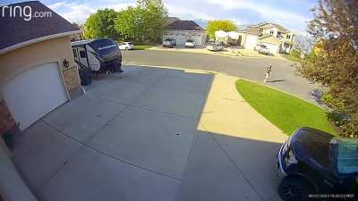 Karen keeps taking pictures to send to the HOA on her daily walks