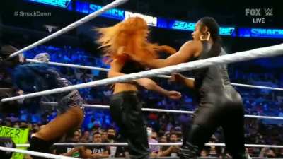 Tonight on SmackDown, Part 1: A brawl between Bianca Belair, Sasha Banks, &amp;amp; Becky Lynch kicksoff the show!