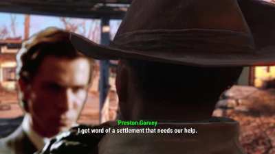 Patrick Bateman in Fallout 4