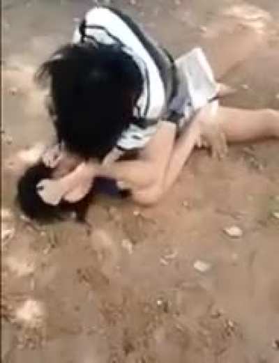 Asian girl fight