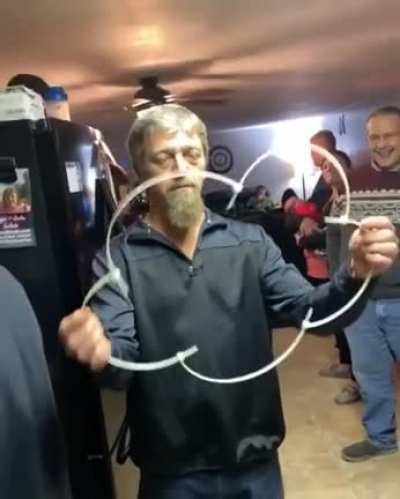 "Hey uncle Mike, why do you always carry around 5 zipties?"