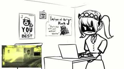 J on the twitch speedrunning murder drones