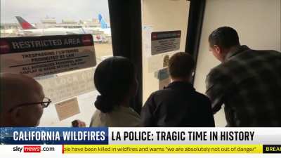 LA Mayor Karen Bass refuses to answer and freezes when a reporter asks her if she regrets cutting the Fire Department&rsquo;s budget by nearly $20 million and being in Africa during a devastating wildfire