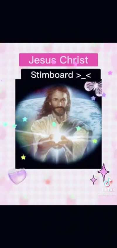 Someone literally made a Jesus Christ stimboard