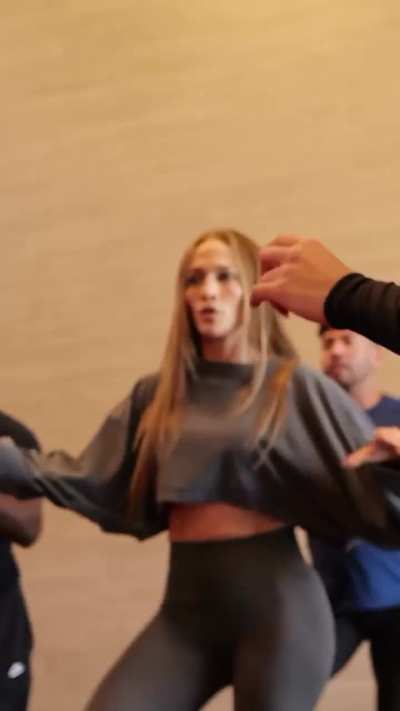 Getting ready for AMAs performance , from IG reel May 2025