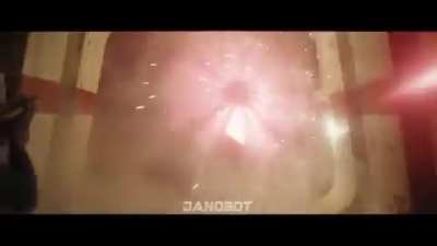 Darth Vader with too many lightsabers