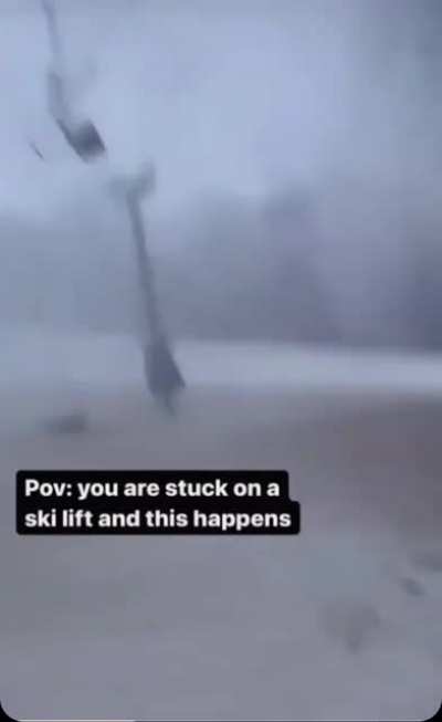 Just a normal day at the ski resort