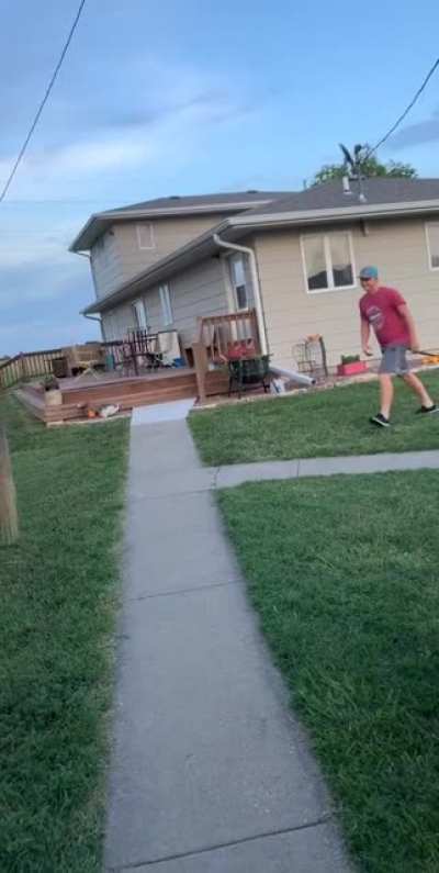 HMB while I try to jump on a Horse from behind