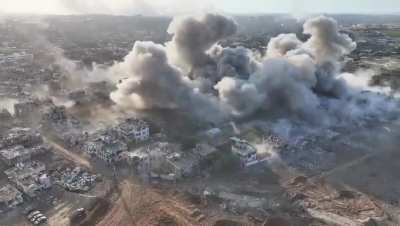 Aerial View of Exploding Tunnels