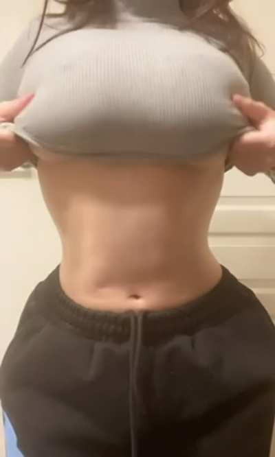 My natural tits are too big to fit comfortably in anything