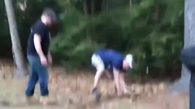 Breaking a stick