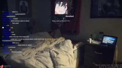 Sleeping streamer