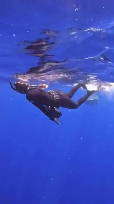 Casually diving