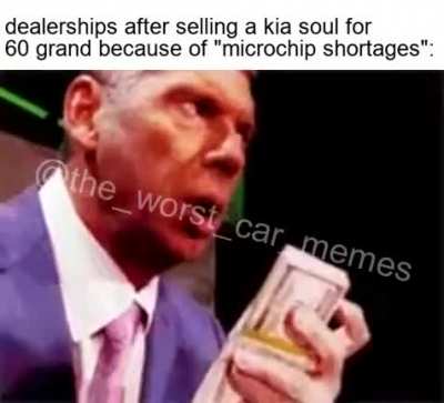representation of the current car market