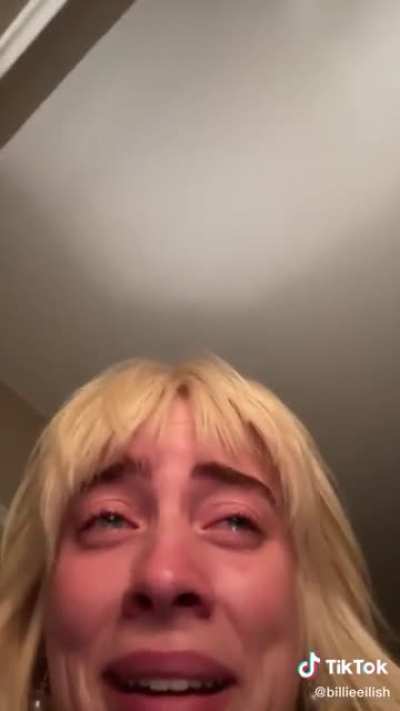 Billy Eilish is in her feels