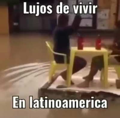 Lujos de vivir en Latinoam&eacute;rica 😎👌