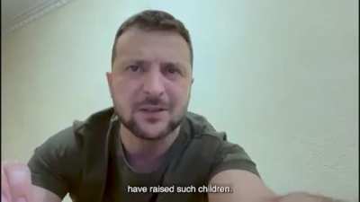 Zelensky&rsquo;s Sunday night speech June 19 (English subs)