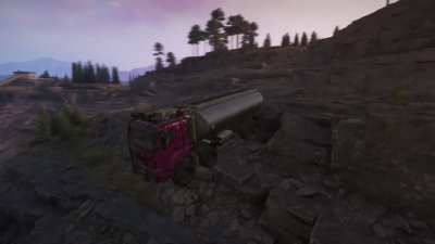 Can't jump the cliff