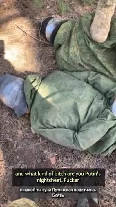 Freedom Russia Legion ⬜🟦⬜ 5.20.2022: "During the battle, two servicemen of the 76th Infantry Division of the Russian Armed Forces were taken prisoner. The initial "acquaintance" with them turned out to be somewhat emotional."