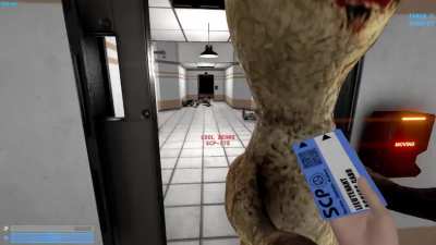 "SCP-173 cannot move while being looked at"
