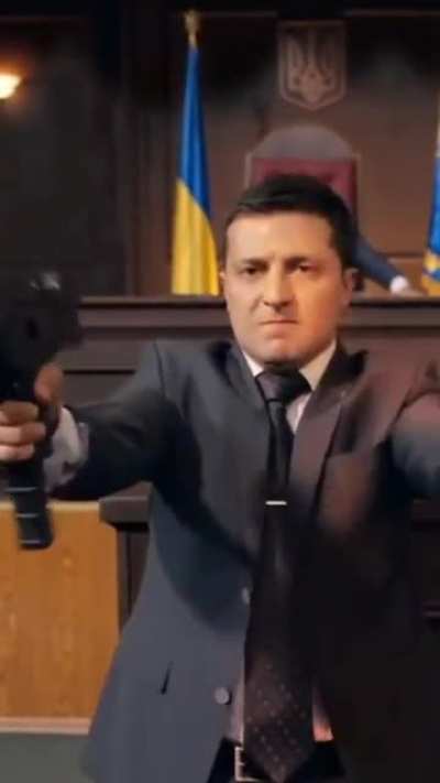 Zelensky chacha entering the next Un General Assembly ☠️