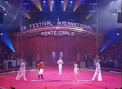 She fell twice. The third time made history.(Anna Gosudareva, Monte Carlo, 2005)