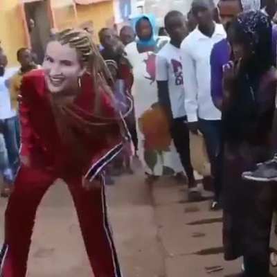 “Let me show these Africans how it’s done”
