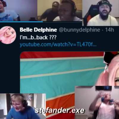 Oh God she's back
