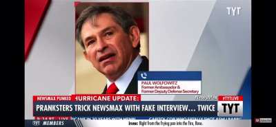 Newsmax trolled by the perfect troll. They don&rsquo;t know what to do.