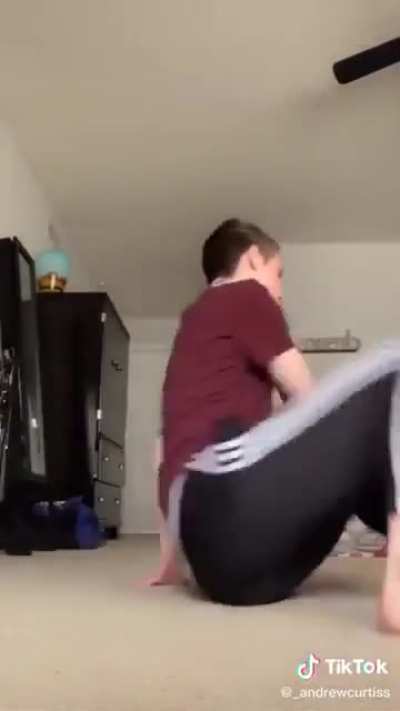 His new trick...