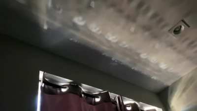 The curtains in my room create a 