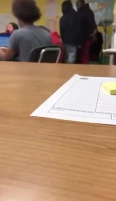 Calling your substitute teacher the n word