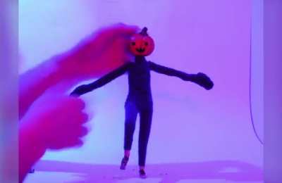 Here&rsquo;s a time lapse of how my made my spooky Halloween animation! 242 hand-posed photos, two weeks, 100+ hours of animating and editing 🎃