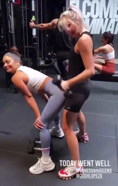 Vanessa Hudgens proving she&rsquo;d be a wild lay