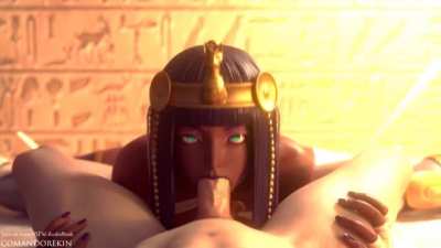 An Egyptian Goddess Gaze (Comandorekin)
