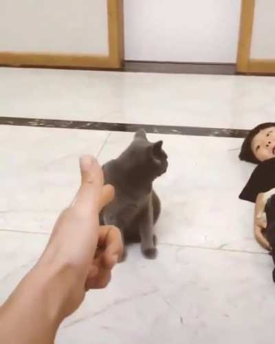 cHild ANd CAT BRUtaLly shot tO dEAth
