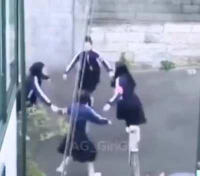Completely normal behavior on a completely normal back yard.