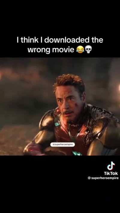 I download the wrong movie again 