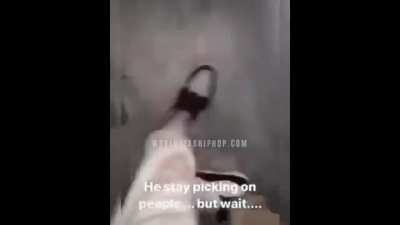 Cocky California crip at random party goes on fb live to try to set up a group of kids at the party to get robbed calling them &ldquo;walking licks&rdquo; slang for &ldquo;easy target&rdquo;. Turns out the kids were connected to Mexican mafia members who were at the same the par