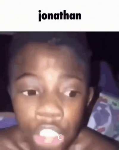 It Jonathan!