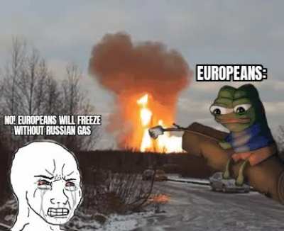 Aside from the warm feeling Vatnik failures give us, we will heat ourselves by all the Russian "smoking accidents"