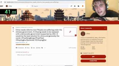 Chinese social media ban speedrun any%