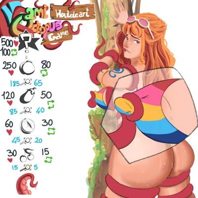 Nami x Octopus Strip Game (Houl<wbr>elear<wbr>t)[On<wbr>ePiec<wbr>e]