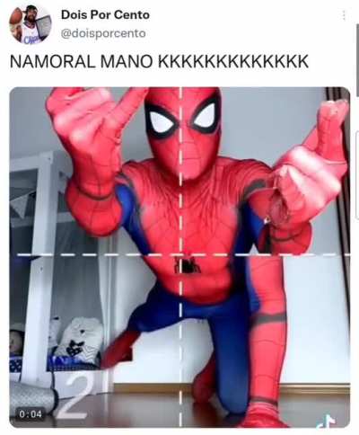 Mandou muito, Spider!