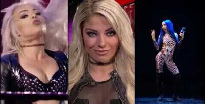 60 Seconds to burst. Which Wrestling Goddess will push you over the edge? - Liv Morgan, Alexa Bliss, Mercedes Mon&eacute;